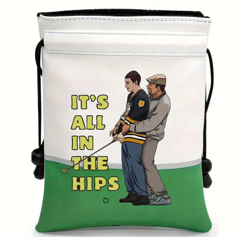 ITS ALL IN THE HIPS Golf Pouch – Tee Off in Style & Keep Essentials Safe! ⛳🔥