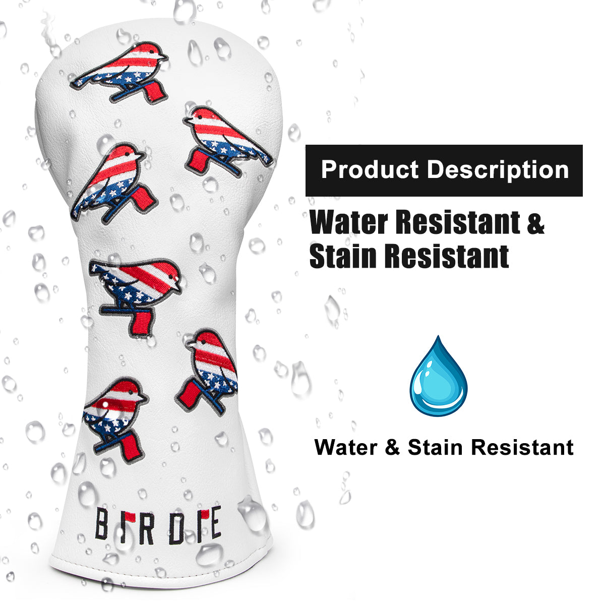Birdies Golf Club Headcovers (Driver, Wood, Hybrid)β Fun, Durable, & Stylish! π¦ποΈββοΈ