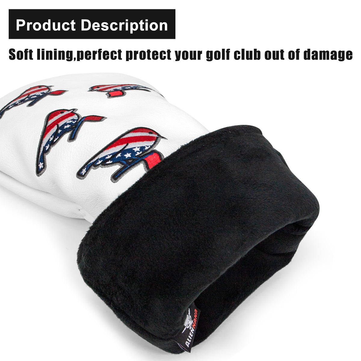 Birdies Golf Club Headcovers (Driver, Wood, Hybrid)β Fun, Durable, & Stylish! π¦ποΈββοΈ