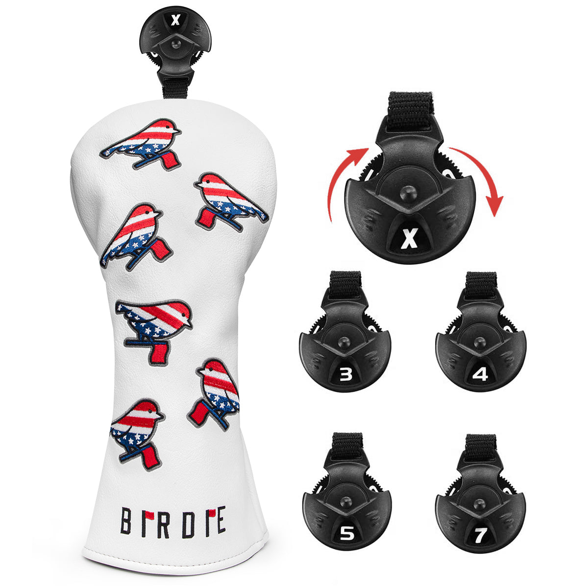 Birdies Golf Club Headcovers (Driver, Wood, Hybrid)β Fun, Durable, & Stylish! π¦ποΈββοΈ
