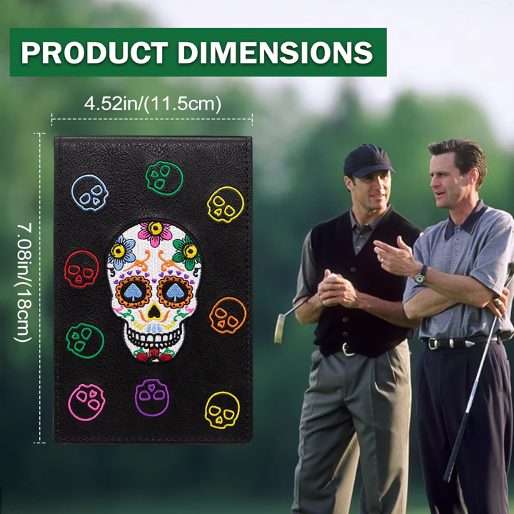 β³ Scorecard Holder (Sugar Skull) β Keep Your Game on Track in Style! ποΈββοΈβ¨