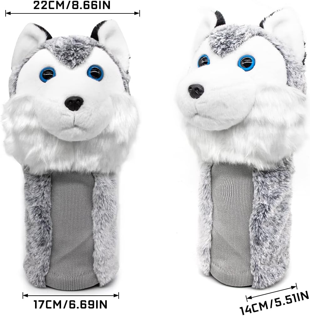 Husky Golf Driver Headcover โ Fits 460CC, Stylish & Durable! ๐โ๐ฆบ