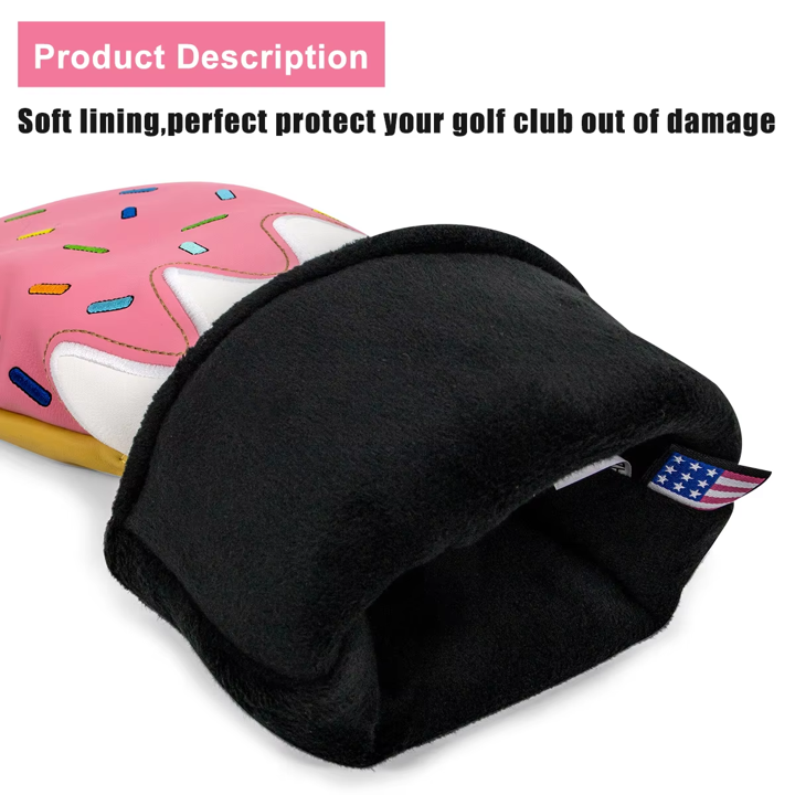 Ice Cream Golf Club Headcovers (Driver, Wood, Hybrid)β Fun, Durable, & Stylish! π¦ποΈββοΈ