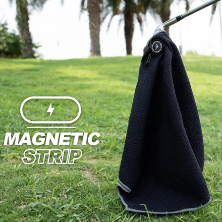 ⛳ Magnetic Microfiber Golf Towel – The Power of Clean & Convenience in One! 🎯💥