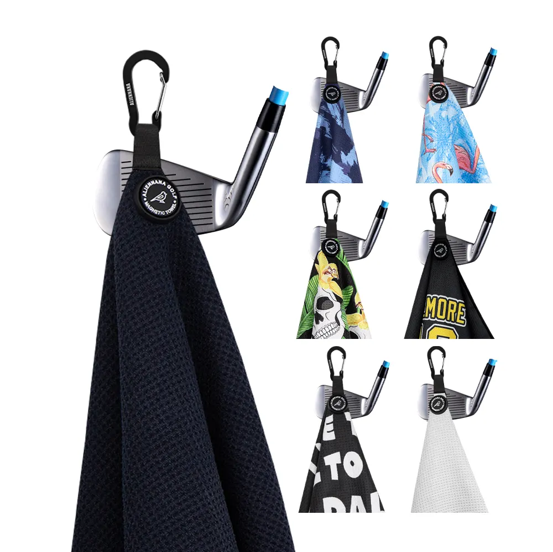 ⛳ Magnetic Microfiber Golf Towel – The Power of Clean & Convenience in One! 🎯💥