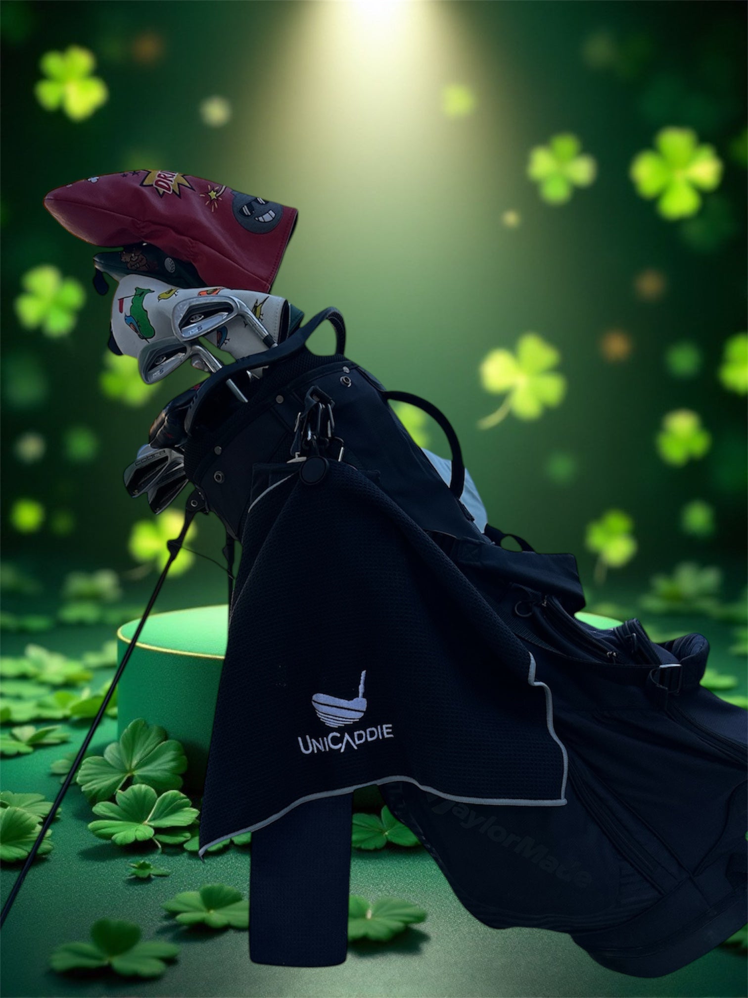 UniCaddie Magnetic Microfiber Golf Towel β Strong Magnet & Waffle Pattern for Superior Cleaning! ποΈββοΈβ¨