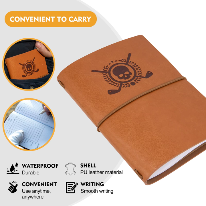 β³ Leather Golf Scorecard β The Ultimate Way to Track Your Game! ποΈββοΈβ¨