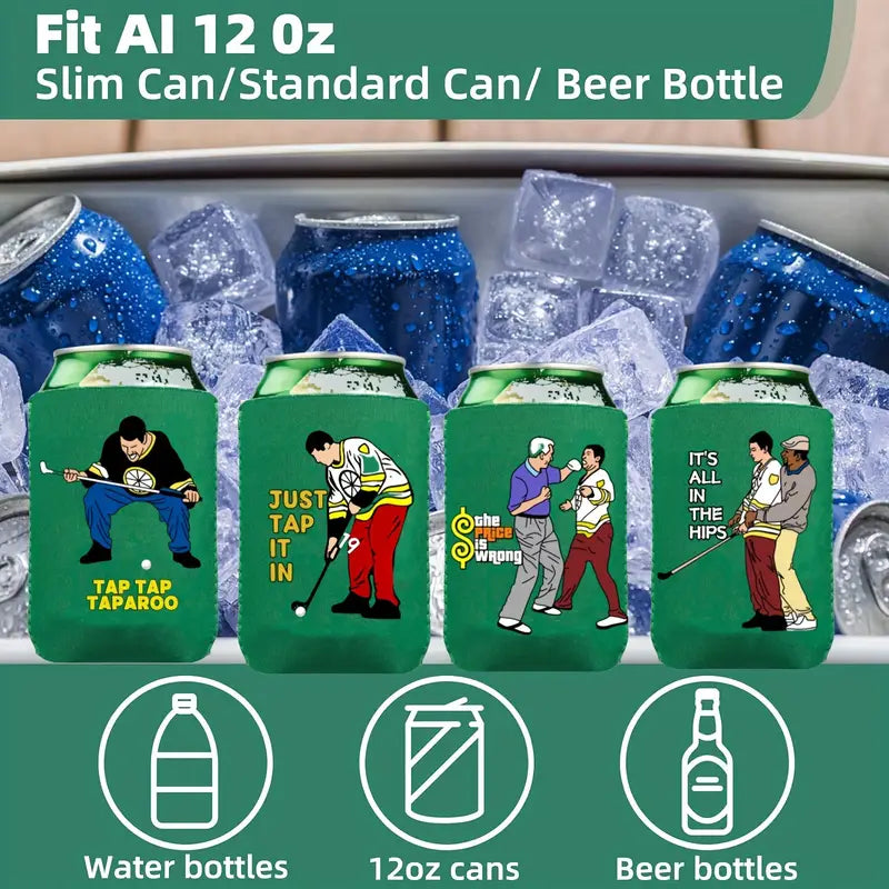 Tee Up the Fun with These Golf-Themed Can Coolers! β³ποΈββοΈ