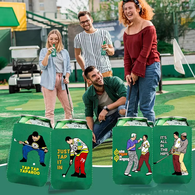 Tee Up the Fun with These Golf-Themed Can Coolers! β³ποΈββοΈ