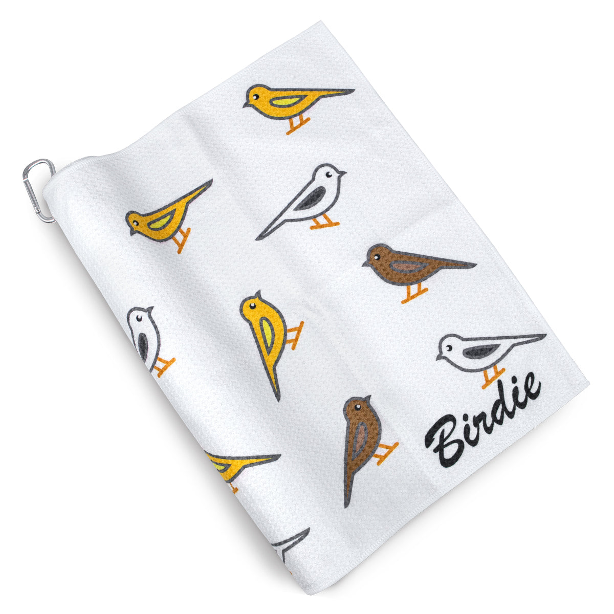 ⛳ Birdie Microfiber Golf Towel – Clean Up Your Game in Style! 🦅🎯
