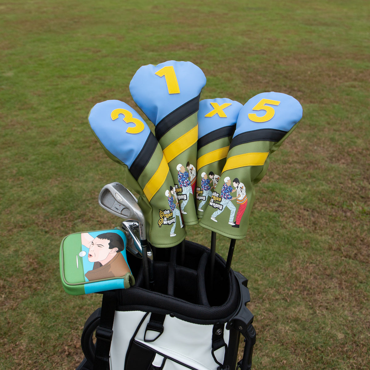 The Price is Wrong Golf Club Headcovers (Driver, Wood, Hybrid)β Fun, Durable, & Stylish! π¦ποΈββοΈ