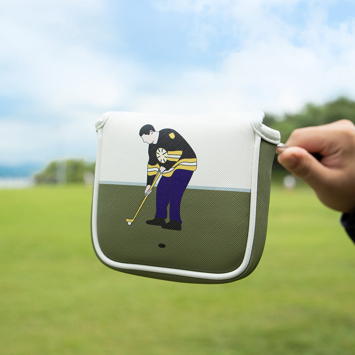 Just Tap it In Mallet Putter Cover β Sweet Style, Soft Feel, and a Hole-in-One Fit! π¦ποΈββοΈ