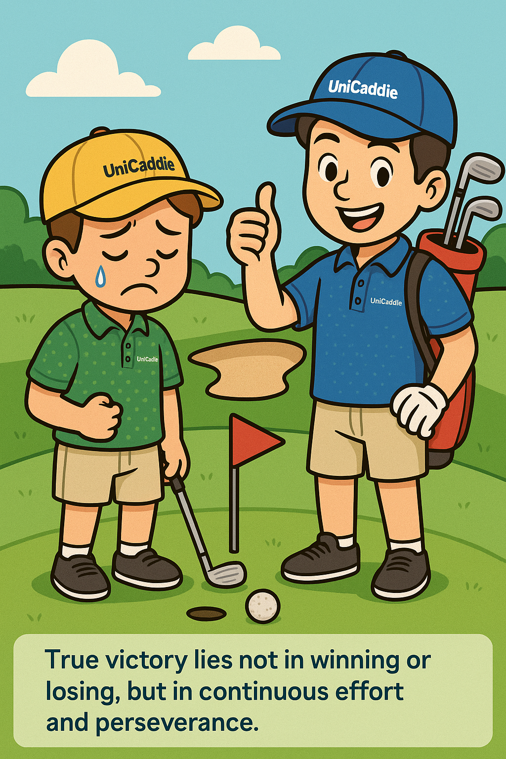 🎯 Golf, Grit, and Growing Up: A Tale of Two Rounds