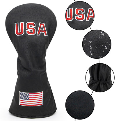 **New Arrival** Golf Club Head Covers (USA) – 4 options available. Premium driver, fairway wood, and hybrid covers for golfers. Durable and stylish