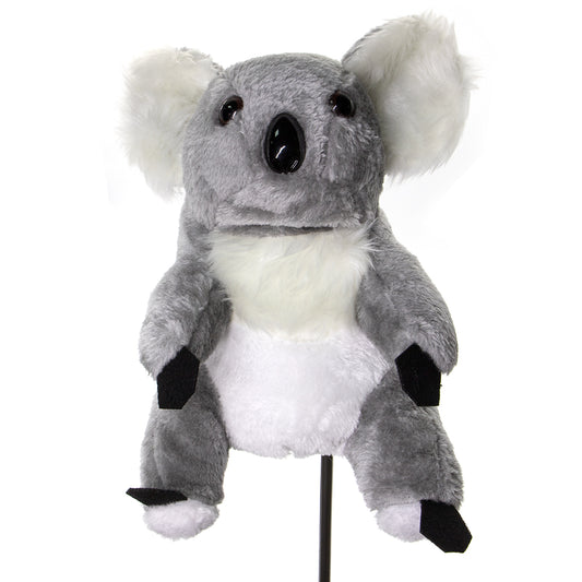 Golf Driver Head Cover (Koala) – Fits 460CC clubs. Perfect for Taylormade, Titleist, Callaway, Ping. Stylish, funny animal design. Durable and universal fit