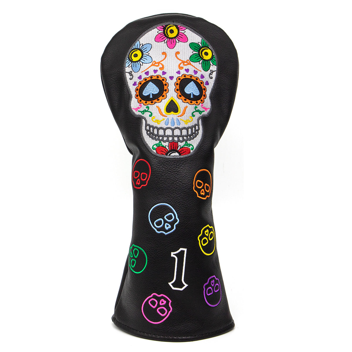 **New Arrival** Golf Club Head Covers (Sugar Skull) – 4 options available. Premium driver, fairway wood, and hybrid covers for golfers. Durable and stylish