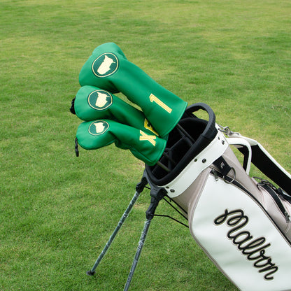 **New Arrival** Golf Club Head Covers (Green Masters) – 4 options available. Premium driver, fairway wood, and hybrid covers for golfers. Durable and stylish