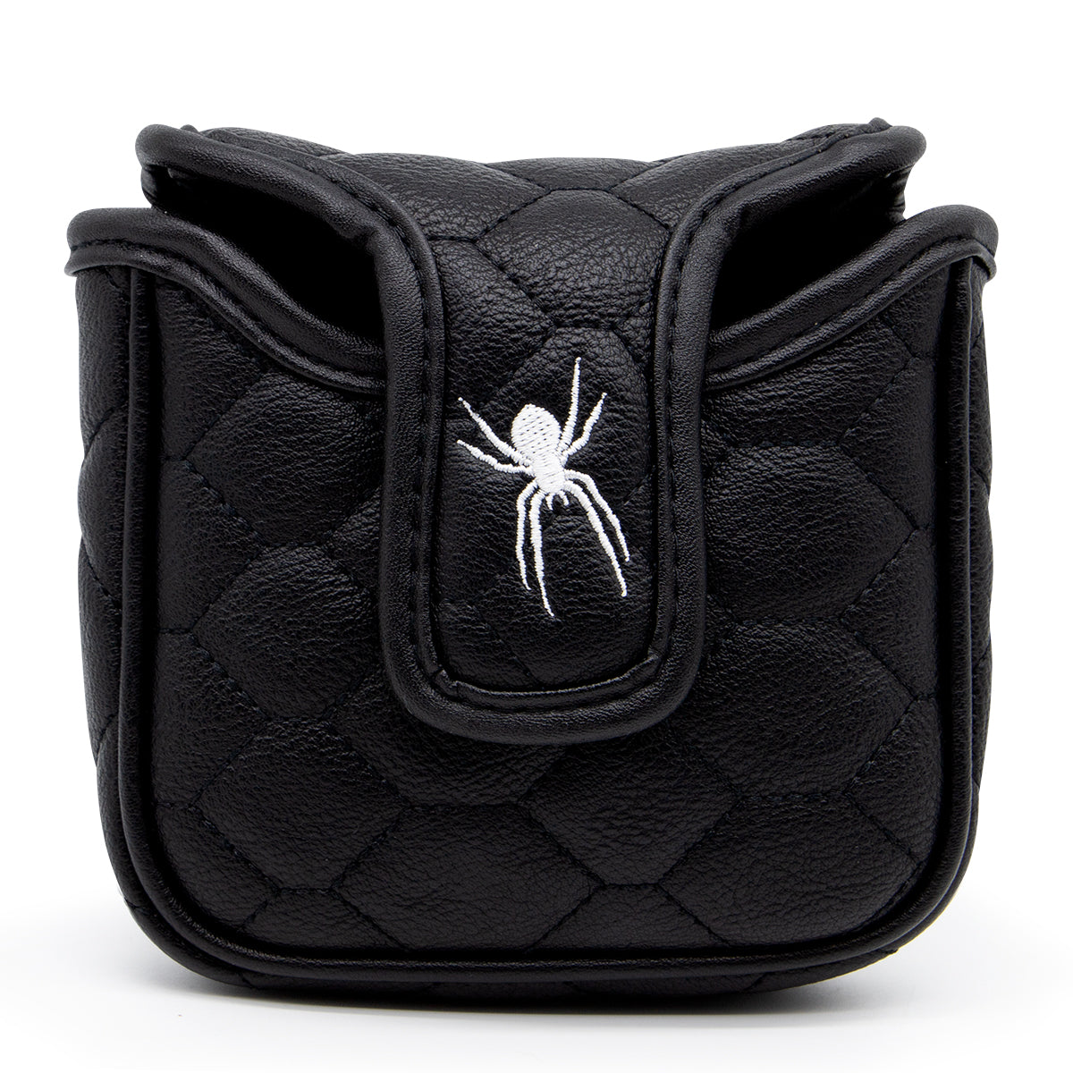 **New Arrivals** Faux Leather Putter Cover (Spider- Mallet） – Durable, Soft, and Stylish Headcover with Magnetic Closure for Secure Fit. Protects Your Putter from Dings and Scratches