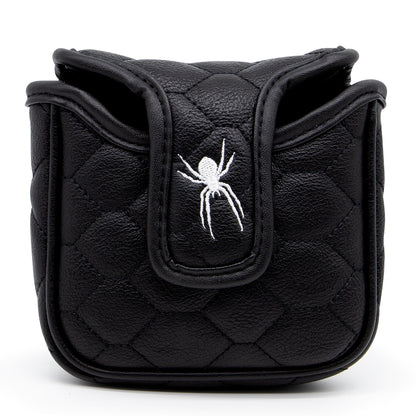 **New Arrivals** Faux Leather Putter Cover (Spider- Mallet） – Durable, Soft, and Stylish Headcover with Magnetic Closure for Secure Fit. Protects Your Putter from Dings and Scratches