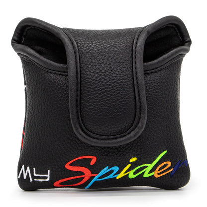 **New Arrivals** Faux Leather Putter Cover (Spider X- Mallet） – Durable, Soft, and Stylish Headcover with Magnetic Closure for Secure Fit. Protects Your Putter from Dings and Scratches