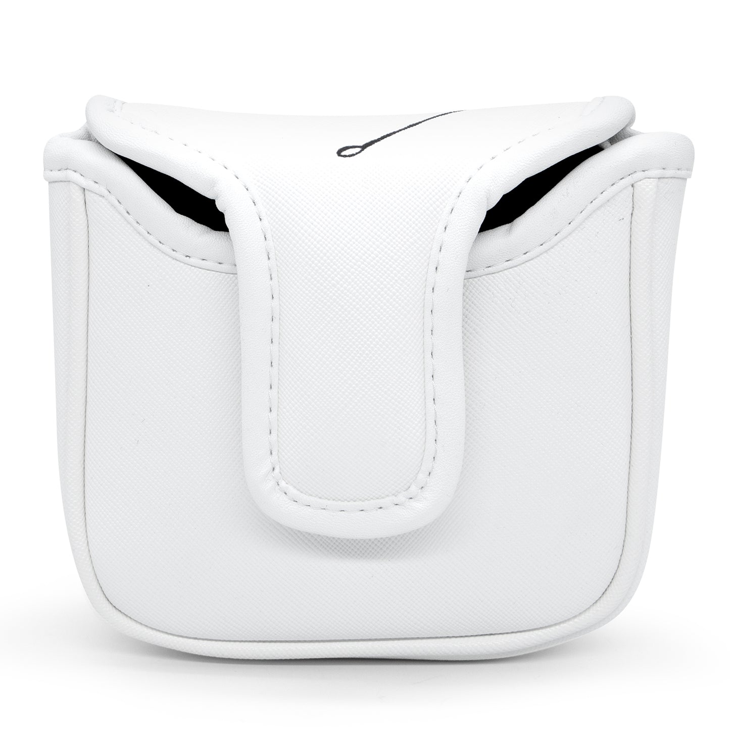 **New Arrivals** Faux Leather Putter Cover (Gilmore White- Mallet） – Durable, Soft, and Stylish Headcover with Magnetic Closure for Secure Fit. Protects Your Putter from Dings and Scratches