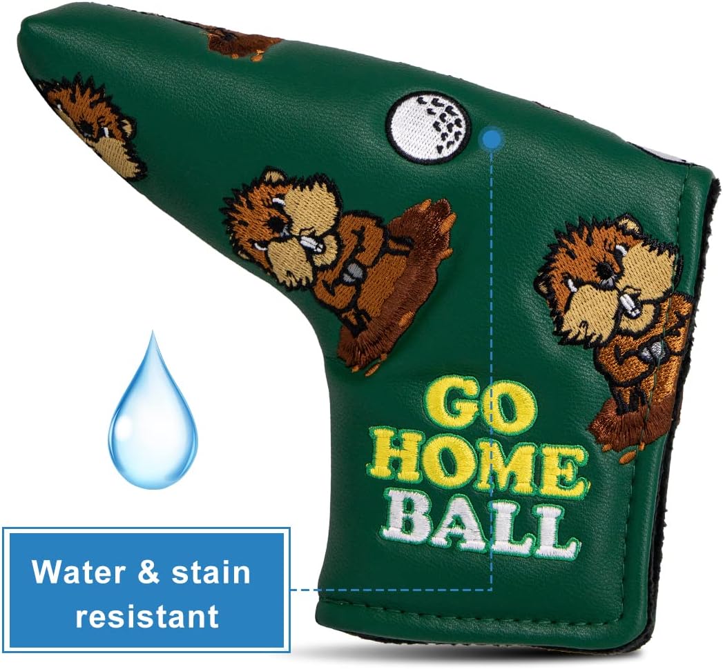 Capybara Blade Putter Cover – Sweet Style, Soft Feel, and a Hole-in-One Fit! 🍦🏌️‍♂️