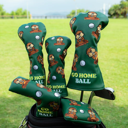 Golf Club Head Covers (Capybara) – 4 options available. Premium driver, fairway wood, and hybrid covers for golfers. Durable and stylish