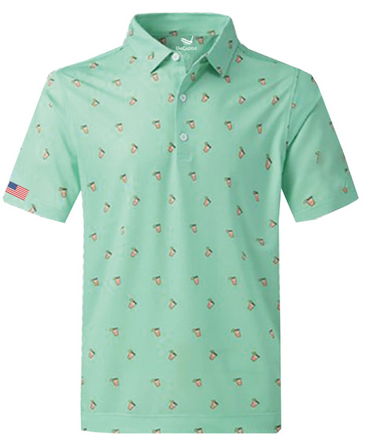 (Holiday 20%OFF) UniCaddie Premium Men's Golf Polo Shirts - Green