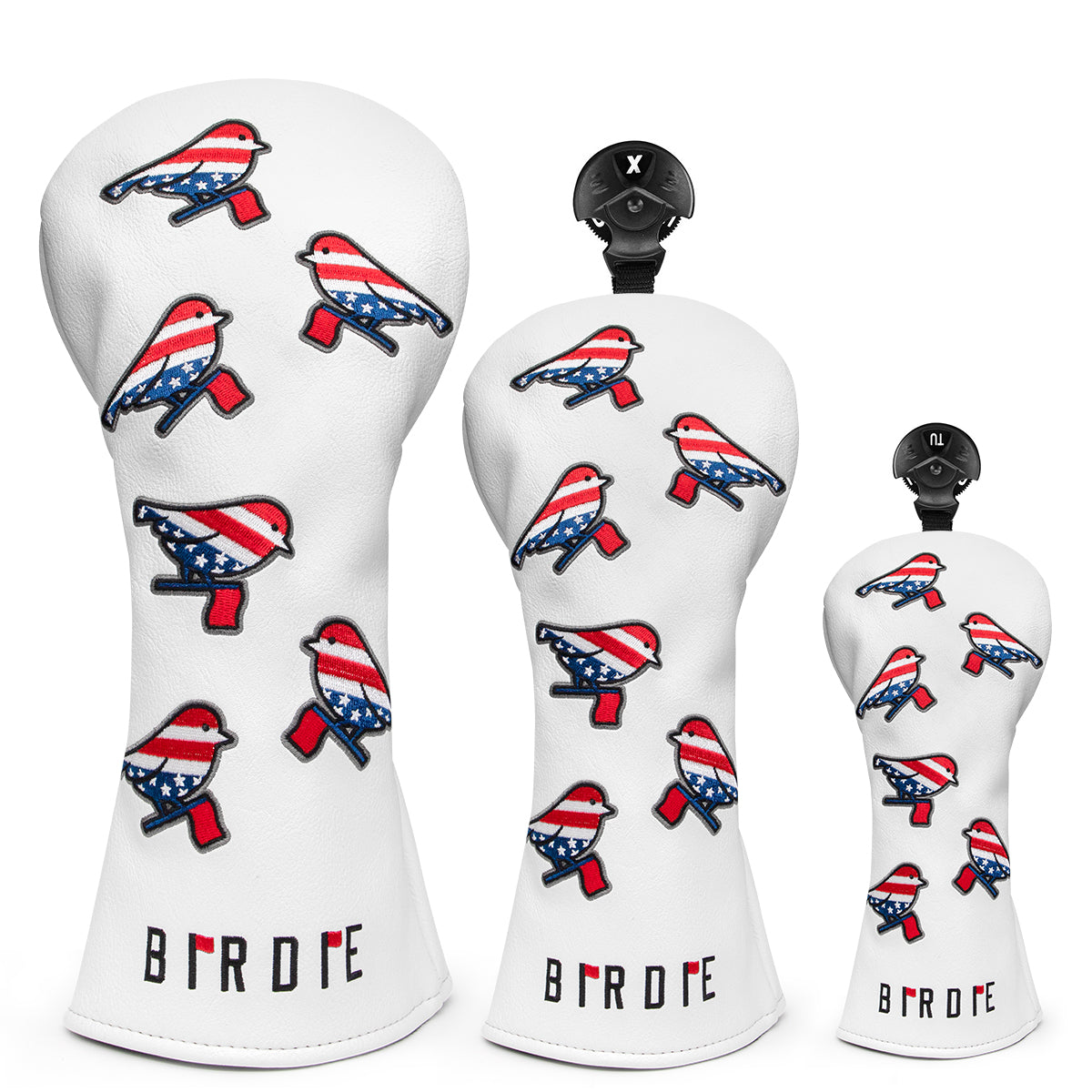 **New Arrival** Golf Club Head Covers (Birdie) – 4 options available. Premium driver, fairway wood, and hybrid covers for golfers. Durable and stylish