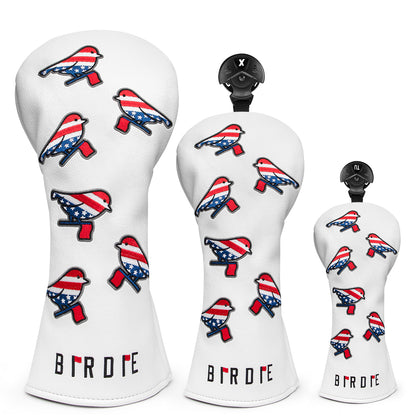 **New Arrival** Golf Club Head Covers (Birdie) – 4 options available. Premium driver, fairway wood, and hybrid covers for golfers. Durable and stylish