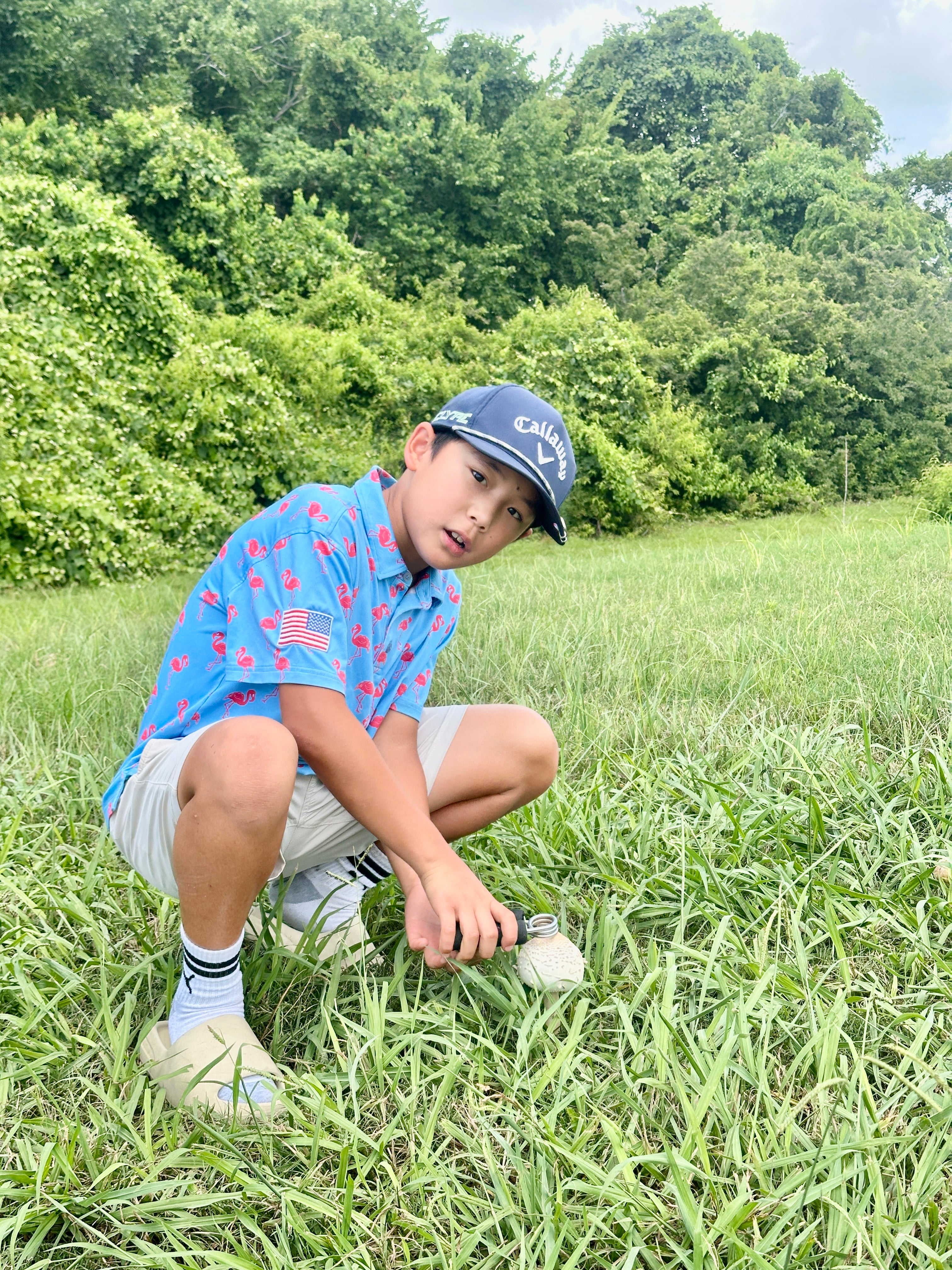 (Women) UniCaddie Ace Golf Polo – Crisp, Classic, Cool in Cyan Flamingo!